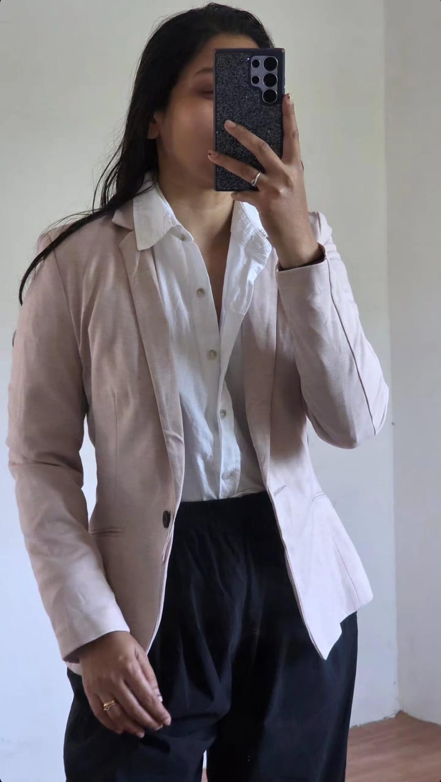 The Effortless Blush Blazer